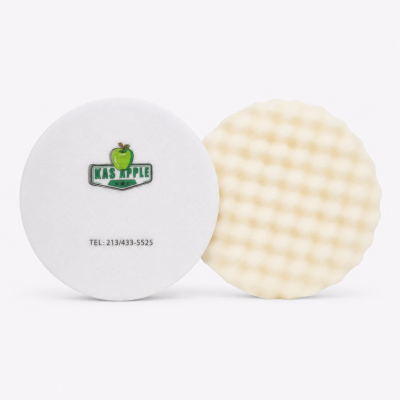 8" WHITE FOAM POLISHING PAD - HEAVY CUT (2PC)
