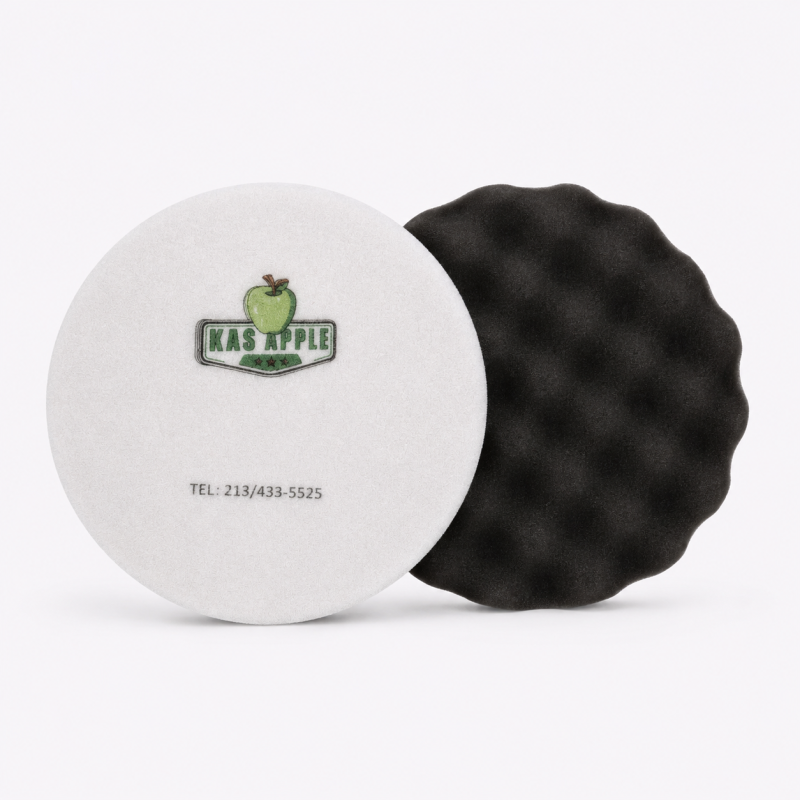8" BLACK FOAM POLISHING PAD - SUPERFINISH (2PC)